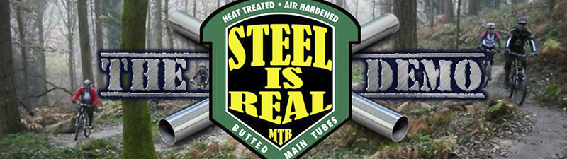 Demo Day in UK with Steel is Real MTB