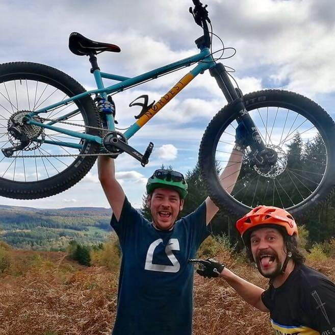 demo day forest of dean, uk. steel is real mtb