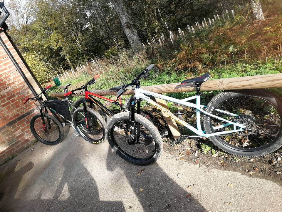 demo day forest of dean, uk. steel is real mtb